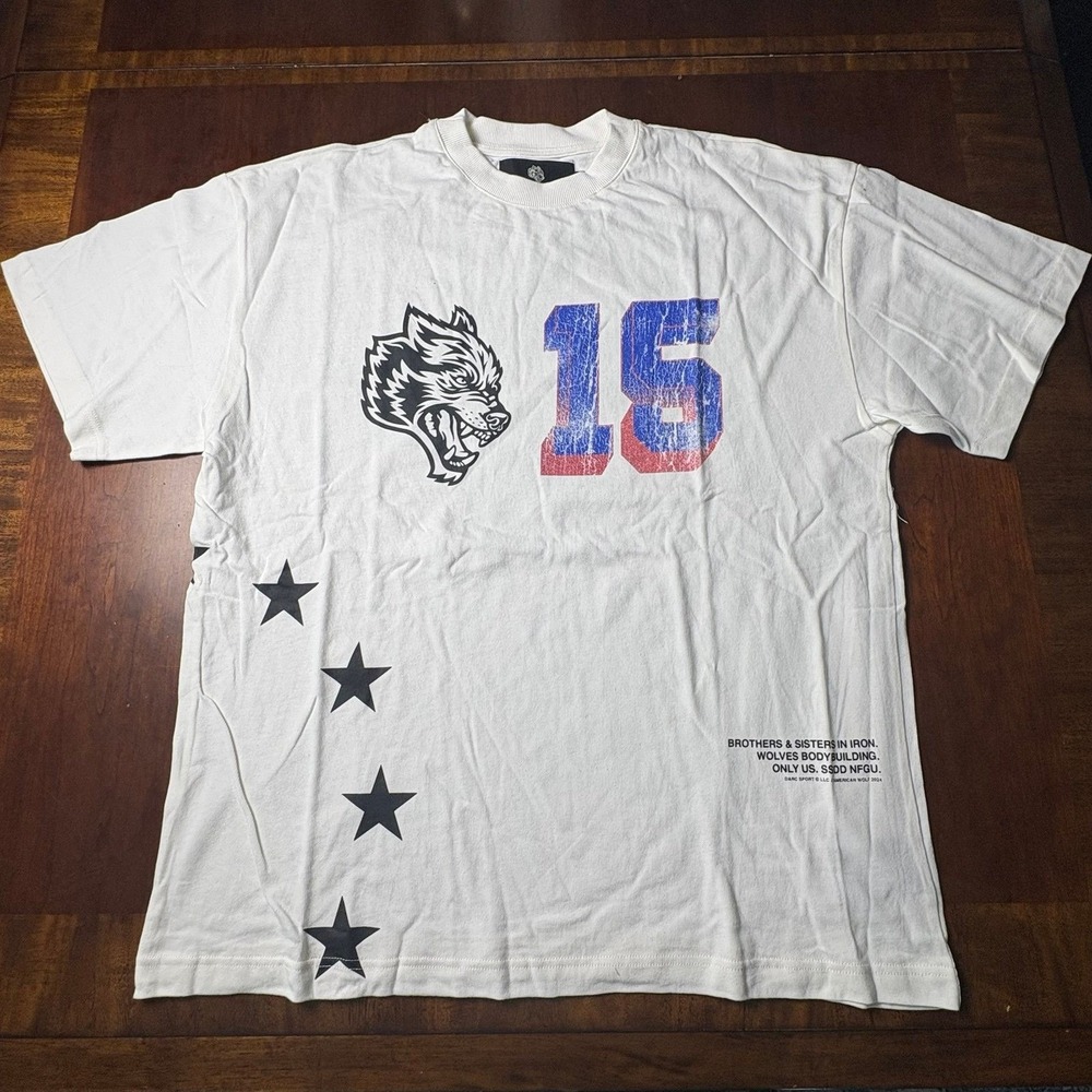 Darc Sport Wolves New York 15 Limited Edition T-Shirt Large 1699/2000